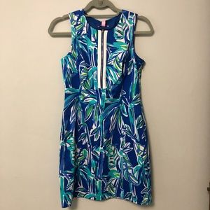 Lilly Pulitzer Penelope Shift - Blue Crush Bamboom